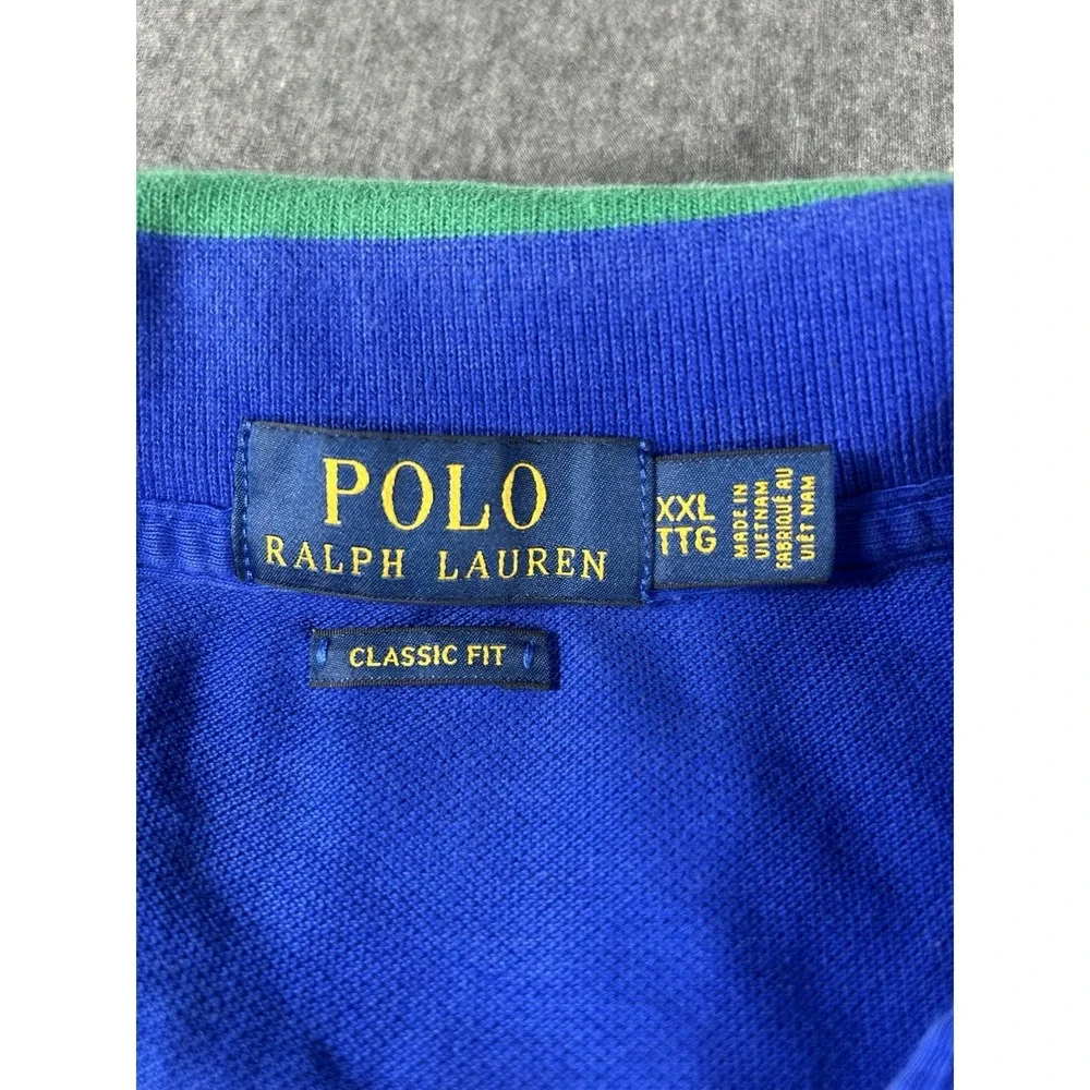 Polo Ralph Lauren ClassicFit Big Pony Polo Shirt BlueXXL